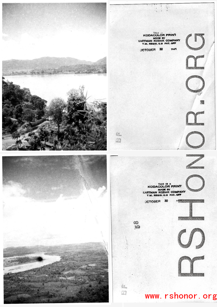Locations in southern China during WWII.
