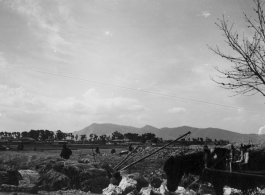 Farm country in Yunnan province, China, during WWII.  From the collection of Eugene T. Wozniak.