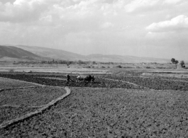 Farmers in Yunnan province, most likely near Yangkai, during WWII.