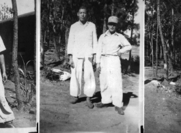 Hostel support staff at the American air base at Yangkai. During WWII.