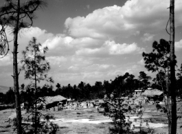 GI explorations of the hostel area at Yangkai air base during WWII: Saw mill.