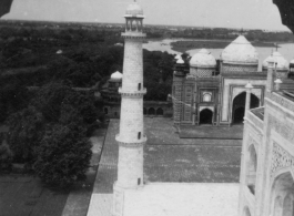 Taj Mahal as seen by GIs of 2005th Ordnance.