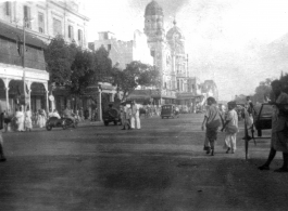 Street in India during WWII.