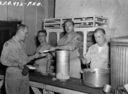 Thanksgiving dinner APO 492-PRO (Barrackpore, India).