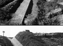 American air base construction in China during WWII.