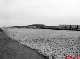 American air base construction in China during WWII.