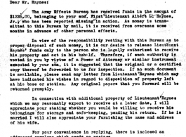 Individual Deceased Personnel File (IDPF) for Albert L. Haynes, MIA, China.