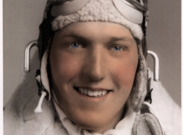 Walter G. Daniels, a pilot with the 21st Photographic Reconnaissance Squadron, was killed on February 2, 1945, as he tried to bail out of his aircraft. 