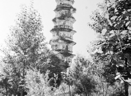 A pagoda in Yunnan province, China.