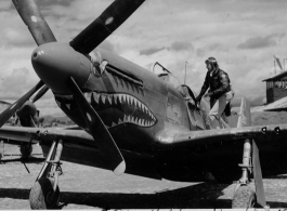 "Tex Hill, 14th AAF Ace, P-51 Kunming"