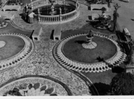 Jain Temple courtyard.  Photo from J. F. Thomas.