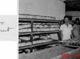 Bakery, 54th Air Service Group, India.  Photo from John Bondurant.