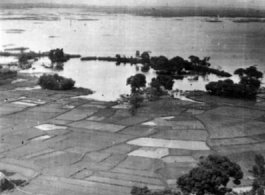 A Lake in SW China, probably at Kunming, during WWII.