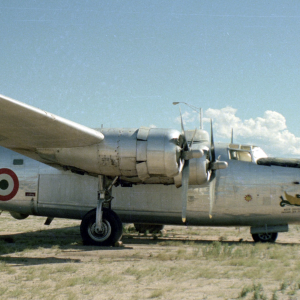 B-24 #44-44175, (formerly RAF KH304, IAF HE877), in a field at Pima, Arizona, in September 1974. (Image courtesy eLaRef with much appreciation.)