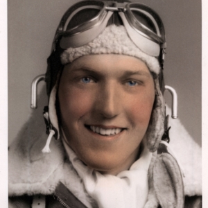 Walter G. Daniels, a pilot with the 21st Photographic Reconnaissance Squadron, was killed on February 2, 1945, as he tried to bail out of his aircraft. 