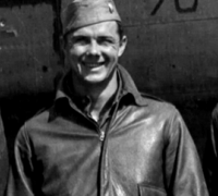 Frederick B. Lee, 2nd Lt., from Salem, Massachusetts, navigator on the B-25, lost in China on 8 May 1943. 