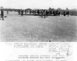 Workers repair runway at Liuzhou, Guangxi province, in the CBI, after the Allied return to Liuzhou airbase after the Japanese retreated after Ichigo.