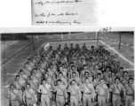 Enlisted men of the 14th AF HQ & HQ Squadron and 18th Photo Intelligence Detachment.