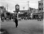 Local people in Kunming city, Yunnan province, China, during WWII.