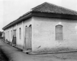 A building on Allied base in China during WWII.