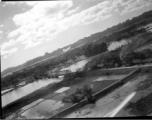 Bombing of Ninh-Bình railway bridge in French Indochina (Vietnam), during WWII. Ninh Bình is a small city in the Red River Delta of northern Vietnam, and along a critical rail route used by the Japanese.  Coordinates: 20°15'39.7"N 105°59'06.3"E