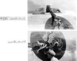 B-24 and Colonel William D. Hopson in West Palm Beach, Florida, during WWII, after a safe, successful return from the CBI at the end of the war.  This B-24 should be #44-51040,  which was flow back to the US after the war, assigned to the RFC (Reconstruction Finance Corporation, salvage) Walnut Ridge, Arkansas) Dec 24, 1945--then chopped up and melted down for America's post-war boom. (Thanks tonystro and Joe Baugher.)