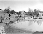 The first village on the way to Yangkai, China 1944.