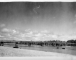 797th Engineer Forestry Company in Burma: Bridge over a river on the Burma Road.  During WWII.