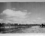 797th Engineer Forestry Company in Burma: Bridge over a river on the Burma Road.  During WWII.