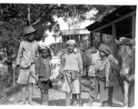 Boy horse wranglers in Burma, during WWII.