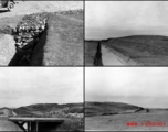 Various scenes at American air bases in China during WWII. It is not sure which bases are shown in these images, or if they are of the same base, but in the top left picture, the vehicle has "Hengyang" written on the door, which is the name of a that base in Hunan province.