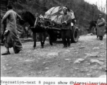 Refugees fleeing Guilin city (Kwelin) area during the evacuation before the Japanese Ichigo advance in 1944, in Guangxi province.