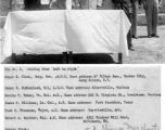 Gifts/awards presented by Chinese officials to American officers in southern China.  Edgar E. Glenn, Henry E. Strickland, Morris F. Taber, Jesse C. Williams, Fred C. Thomasen, Robert A. Waidner, Claire L. Chennault, and two Chinese merchants  In the CBI during WWII.