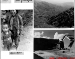 Rural scenes and people in SW China during WWII--children, valley, and village.