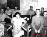 Two-Year party, Yangkai, China Oct. 18, 1944 Chisholm, Sizemore, Atkinson, Arel, Schumaier, Romanazzi, Carter, McGlockin, Eberhardt, Frank Bates.