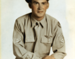 Walter S. Polchlopek, Corporal, lost on May 20, 1944, over the sea near the south east coast of China, after a B-24 mission to strike Japanese shipping. 