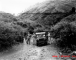 The men traveled by jeep to the site, over rough dirt tracks, but through beautiful country, as in these images.