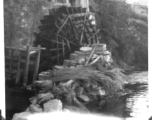 A water-powered grist mill in Zhijiang, China, during WWII, November 10th, 1945.