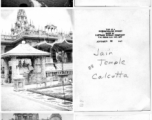 Jain Temple in Calcutta, India, during WWII.