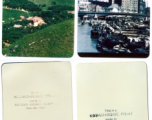 Images in China from late 1946: Countryside and buildings in Shanghai.