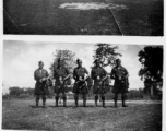 Royal Scots 1st Battalion at Camp Kanchrapara in the CBI during the Second World War, April 1945.